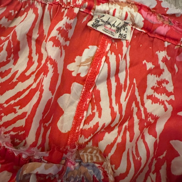 Free People Red Floral Pajama Set - Picture 9 of 11
